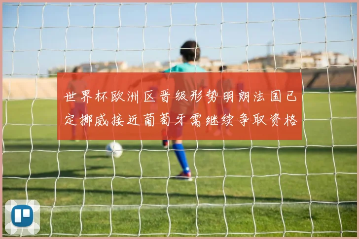 世界杯欧洲区晋级形势明朗法国已定挪威接近葡萄牙需继续争取资格